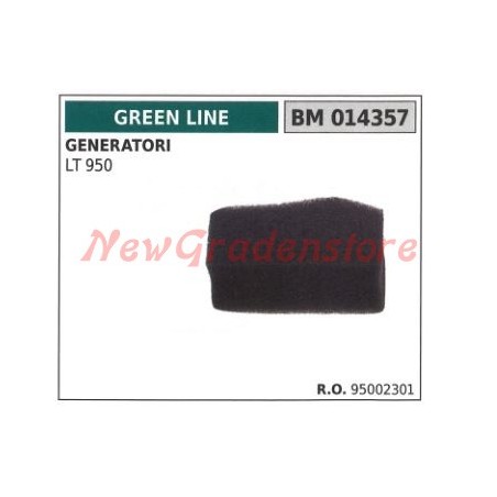 Filtro aria GREEN LINE generatore di corrente elettrica LT 950 014357 | NewgardenParts.com