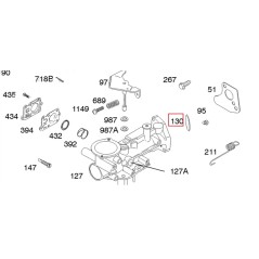 Original BRIGGS & STRATTON Rasenmähermotor Drosselklappe 691743