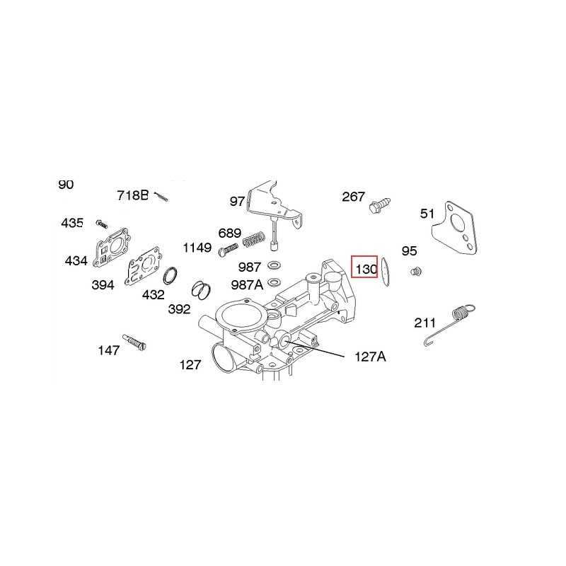 Clapet d'étranglement d'origine BRIGGS & STRATTON pour moteur de tondeuse à gazon 691743