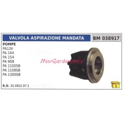 Válvula de aspiración a presión UNIVERSAL para bomba Bertolini PA 124 144 154 038917 | NewgardenParts.com