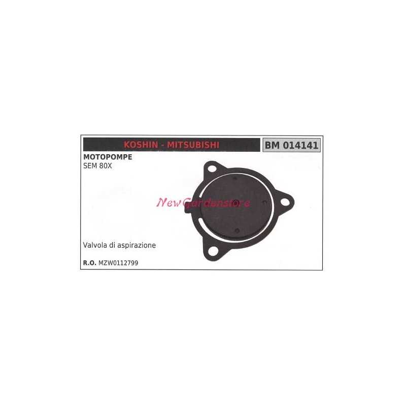 Valvola di aspirazione KOSHIN motopompa SEM 80X 014141