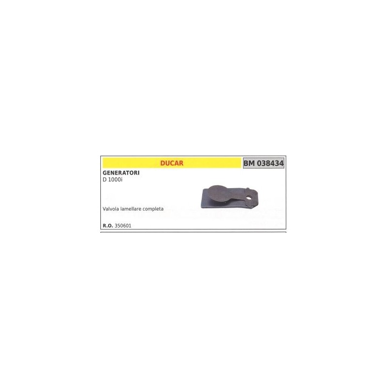 DUCAR complete reed valve for D 1000i generator