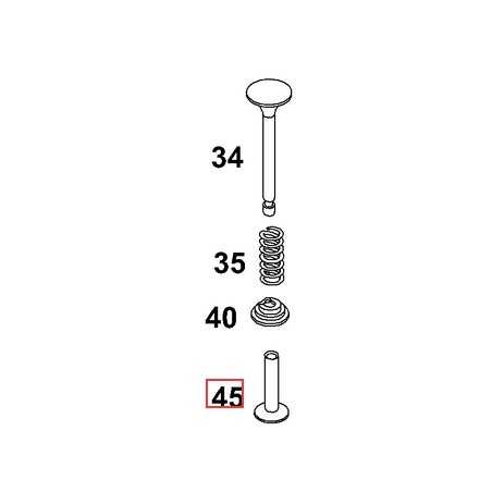 Original BRIGGS & STRATTON engine valve 690509 | NewgardenParts.com