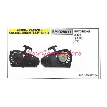 Avviatore messa in moto motore motosega CJ 300 300C J330 CASTELGARDEN 83058037
