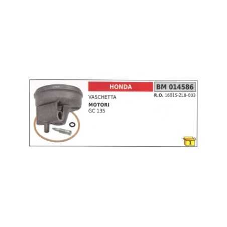 HONDA engine tray lawn mower GC 135 16015-ZL8-003 | NewgardenParts.com