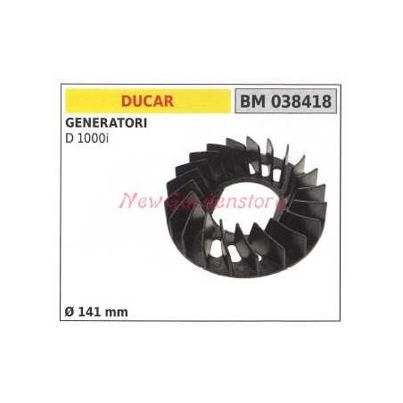 Magnetic flywheel DUCAR generator D 1000i Ø 141mm 038418 | NewgardenParts.com