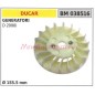 Volant magnétique DUCAR generator D 2000i Ø 155.5mm 038516