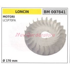Magnetic ventilation fan LONCIN motor LC1P70FA d. 170mm 007841 | NewgardenParts.com
