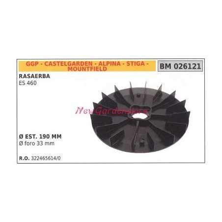 Lüfterradnabe Messerhalter Rasentraktor Rasenmäher ES 460 GGP 026121 | NewgardenParts.com