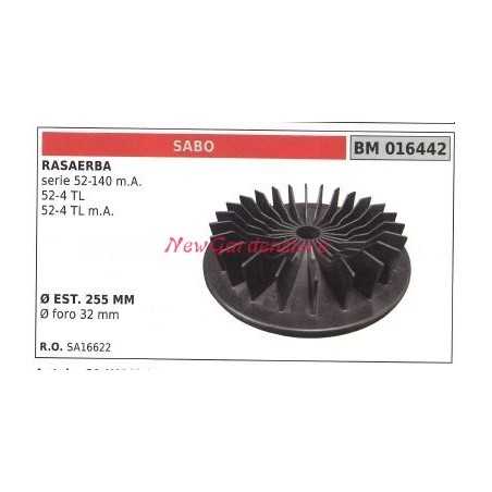 SABO 52 SERIES tracteur de pelouse tondeuse ventilateur moyeu pales 016442