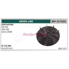 Ventola soffiatore GB 260 GBV 260 GREENLINE 017009