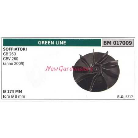 Ventilateur GB 260 GBV 260 GREENLINE 017009 | NewgardenParts.com