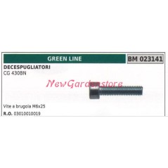 Allen screw M6x25 bevel gear pair GREENLINE brushcutter CG 430BN 023141 | NewgardenParts.com