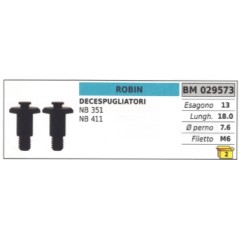 Vis d'embrayage ROBIN débroussailleuse NB 351 NB 411 hexagone 13mm longueur 18,0mm