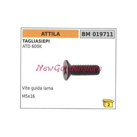 Tornillo guía cuchilla ATTILA Cortasetos ATD 600K 019711 | NewgardenParts.com