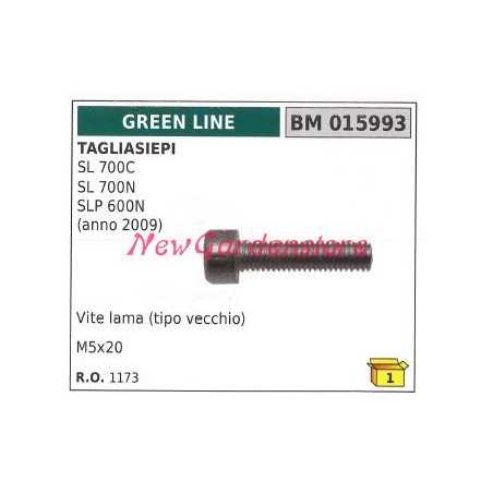 Vite lama GREENLINE tagliasiepe SL 700C 700N 015993 | NewgardenParts.com