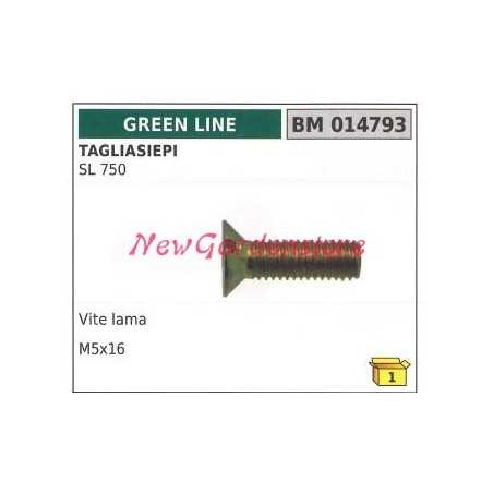 GREENLINE hedge trimmer blade screw SL 750 014793 | NewgardenParts.com