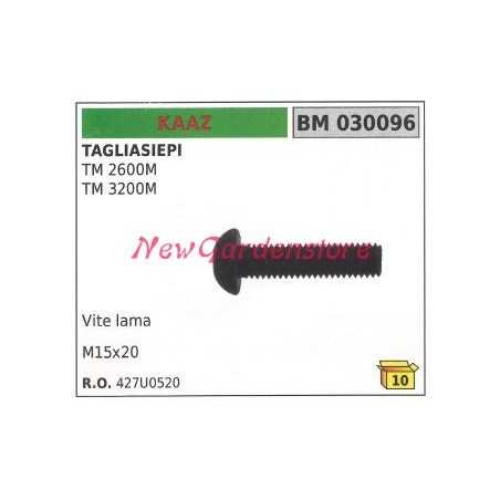 KAAZ blade screw TM 2600M 030096 | NewgardenParts.com