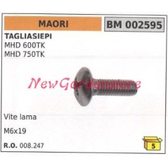 Vite lama MAORI tagliasiepe MHD 600TK 750TK 002595 | NewgardenParts.com