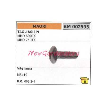 Vis coupe lame MAORI MHD 600TK 750TK 002595 | NewgardenParts.com