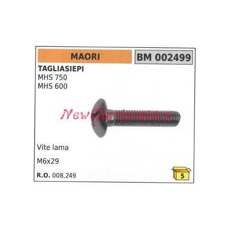 Vite lama MAORI tagliasiepe MHS 750 600 002499 | NewgardenParts.com