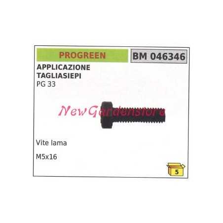 Messerschraube PROGREEN Heckenschere PG 33 046346 | NewgardenParts.com