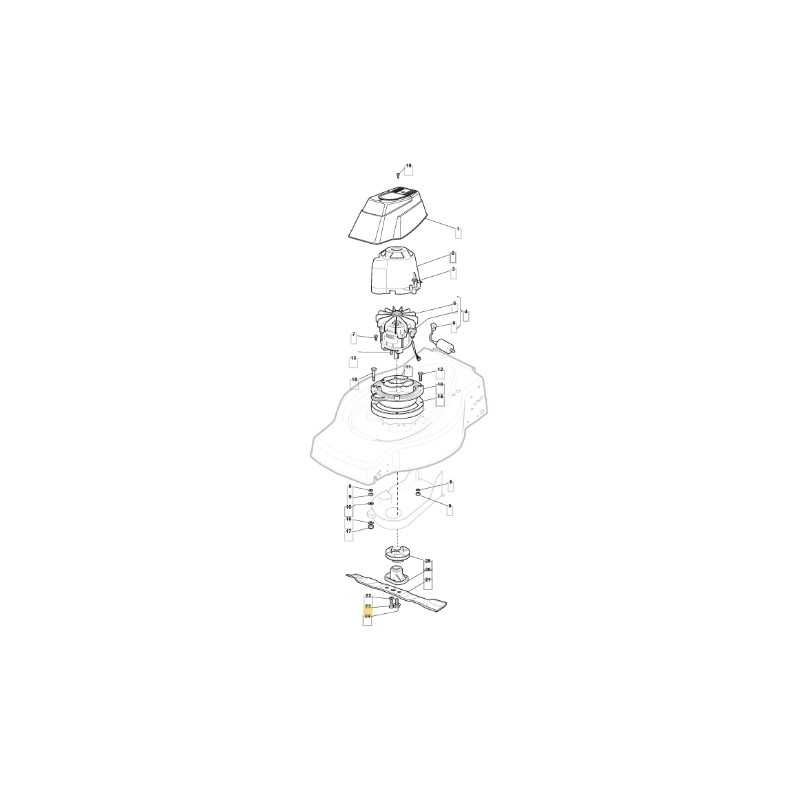 Vis M8X20 UNI5739 ZNB tondeuse modèles COMBI3072H ORIGINAL STIGA 112793102/0