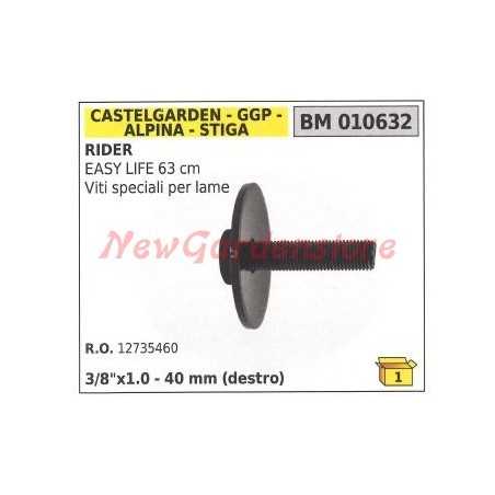 Vite per mozzi lama trattorino rasaerba tosaerba tagliaerba easy life GGP 010632 | NewgardenParts.com
