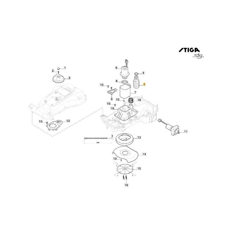 Vite regolazione lama ORIGINALE STIGA robot rasaerba tagliaerba stig 322784956/0