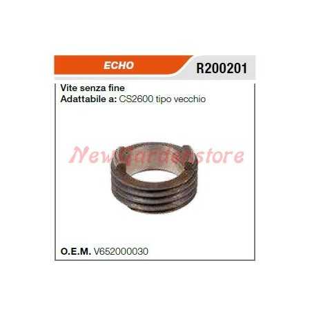 ECHO chainsaw oil pump worm gearbox CS2600 OLD TYPE R200201 | NewgardenParts.com