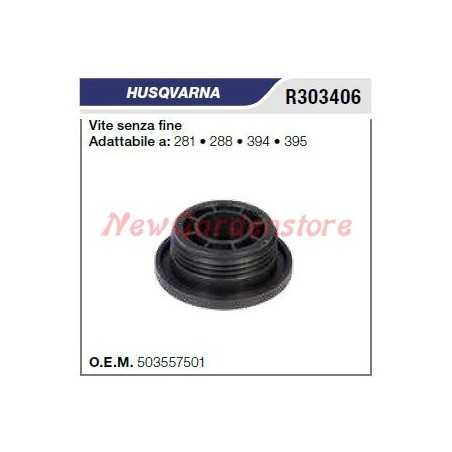 Bomba de aceite de tornillo sin fin HUSQVARNA motosierra 281 288 394 395 R303406 | NewgardenParts.com