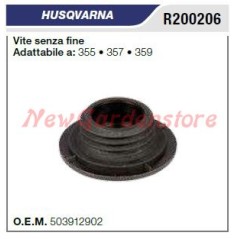 Endless screw oil pump HUSQVARNA chainsaw 355 357 359 R200206 | NewgardenParts.com