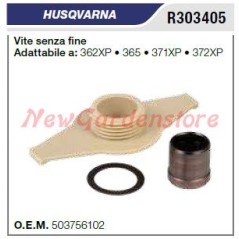 Vite senza fine pompa olio HUSQVARNA motosega 362XP 365 371XP 372XP R303405 | NewgardenParts.com