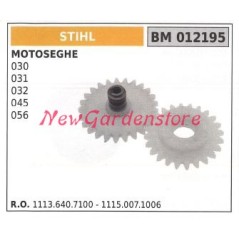 Vis sans fin pompe à huile STIHL, moteur tronçonneuse 030 031 032 045 056 11150071006 | NewgardenParts.com