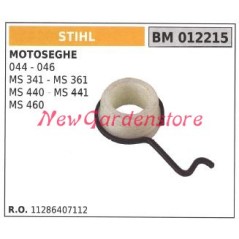 End screw oil pump STIHL chain saw motor 044 046 MS 341 361 012215 | NewgardenParts.com