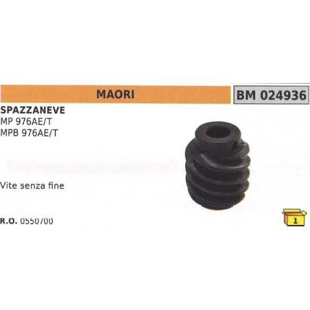 Engranaje helicoidal MAORI para quitanieves MP 976AE/T - MPB 976AE/T 0550700 | NewgardenParts.com