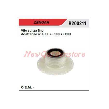 ZENOAH endless screw for chainsaw 4500 5200 5800 R200211 | NewgardenParts.com