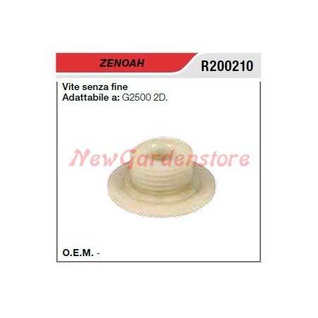 Vis sans fin ZENOAH pour taille-haie G2500 2D R200210 | NewgardenParts.com