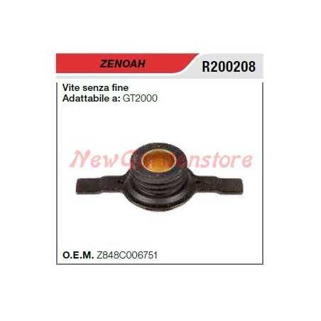 Vis sans fin ZENOAH pour taille-haie GT2000 R200208 | NewgardenParts.com
