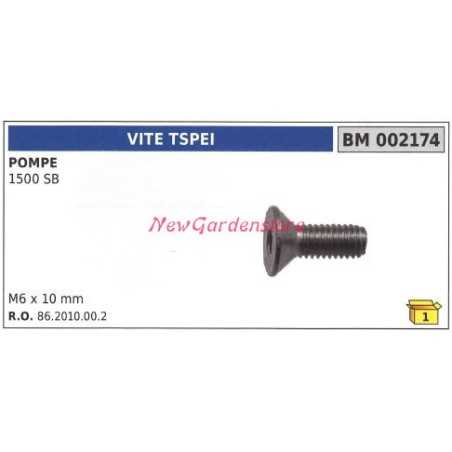 Tornillo TSPEI Bomba UNIVERSAL Bertolini 1500SB 002174 | NewgardenParts.com