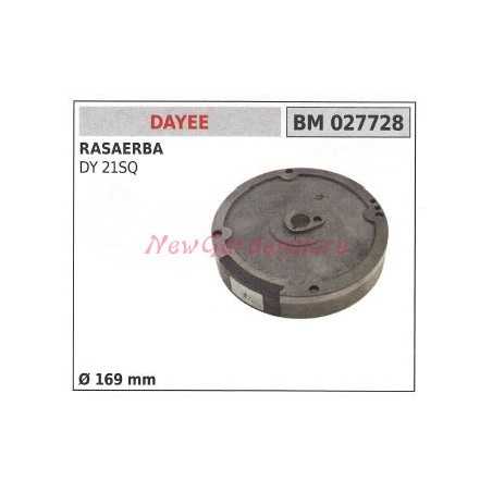 Magnetic flywheel DAYEE lawn mower DY 21SQ Ø 169mm 027728 | NewgardenParts.com