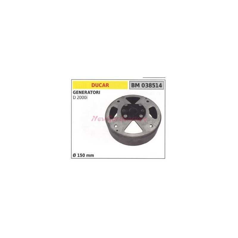 Magnetic flywheel DUCAR generator D 2000i Ø 150mm 038514