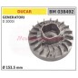 Volante magnético DUCAR generador D 2000i Ø 153,5mm 038492