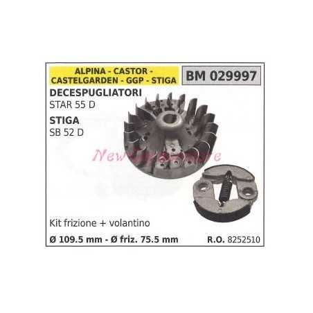 Volano magnetico GGP decespugliatori star 55D stiga SB52D 029997 | NewgardenParts.com