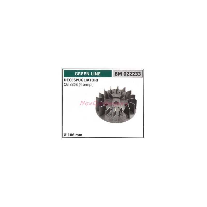 Volant magnétique GREEN LINE débroussailleuse CG 335S 4 temps Ø 106mm 022233