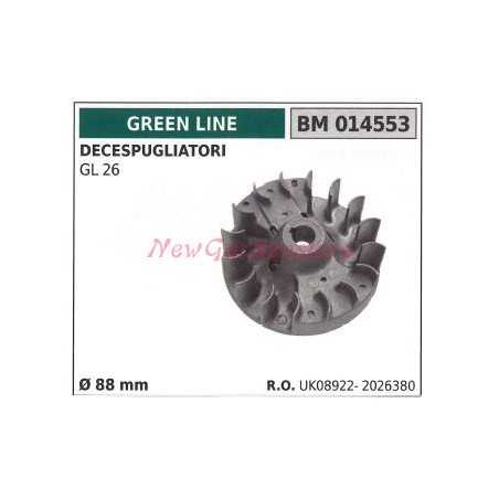 Magnetic flywheel GREEN LINE brushcutter GL 26 Ø 88mm 014553 | NewgardenParts.com