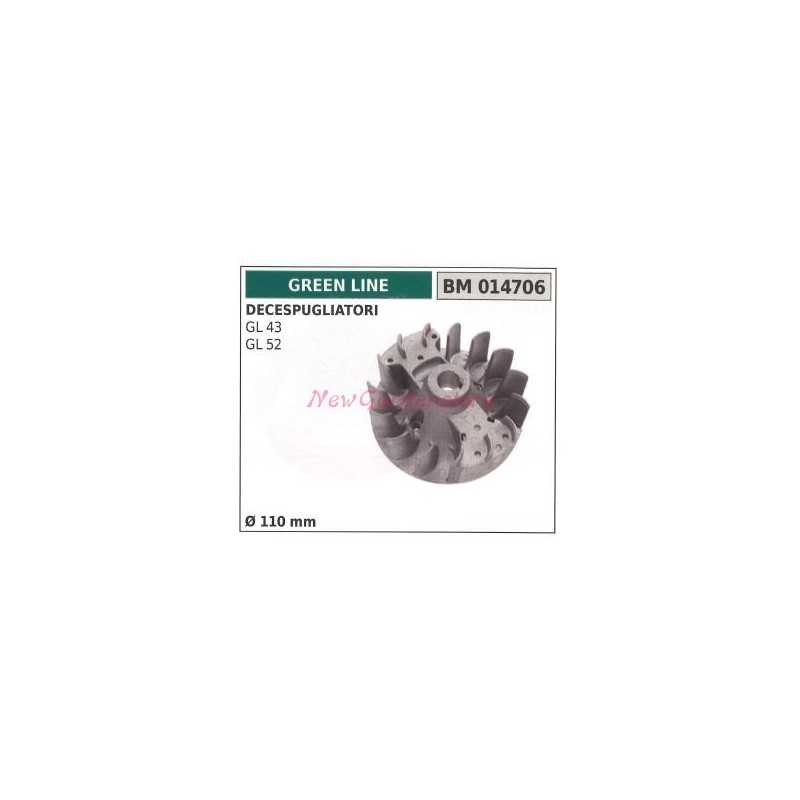 Volant magnétique GREEN LINE débroussailleuse GL43 52 Ø 110mm 014706