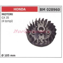 Magnetic flywheel HONDA engine GX 35 4-stroke brushcutter Ø 105mm 028960 | NewgardenParts.com