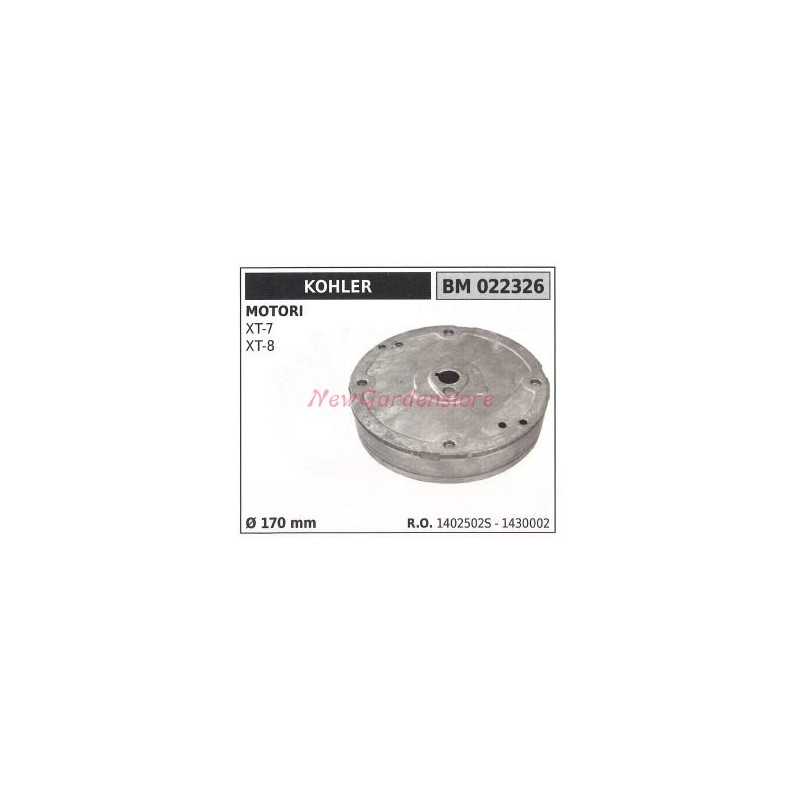 Volano magnetico KOHLER motore XT 7 XT 8 Ø170mm 022326 1402502S