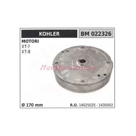 Volano magnetico KOHLER motore XT 7 XT 8 Ø170mm 022326 1402502S | NewgardenParts.com